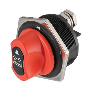 300A ROTARY BATTERY MASTER SWITCH WITH REMOVABLE KEYED KNOB