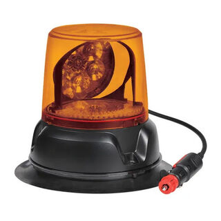 12/24V AEROMAX LED ROTATING BEACON MAGNETIC BASE -AMBER
