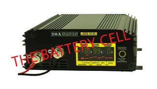 BATTERY Charger 6, 12 and 24 volt, 20A -does Lithium AND Power Supply