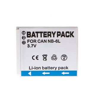 NB-6L NB6LH CAMERA BATTERY CANON 3.7V