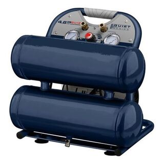 TWIN STACK 1HP OIL FREE COMPRESSOR 17L TANKS
