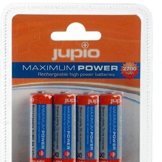 AA Batteries RECHARGABLE 2700MAH 4PK JUPIO