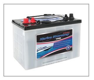 EXIDE Stowaway MSST27 Marine Starting Battery