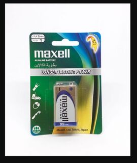 Maxell 9V BATTERY ALKALINE X7