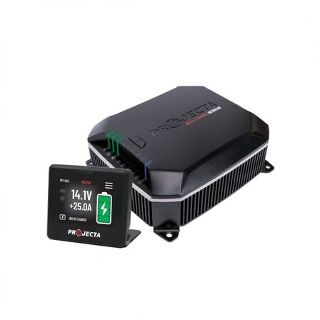 DC TO DC CHARGER WITH DISPLAY, SOLAR and ALTERNATOR