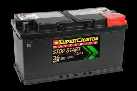 SUPERCHARGE LN5 AGM Stop Start AGM Battery 850CCA