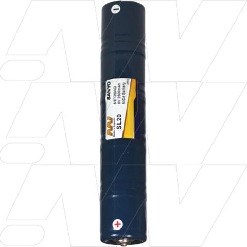 Streamlite, Maglite, NiCd, 2300mAh, 6V, TB-20170-NiCd