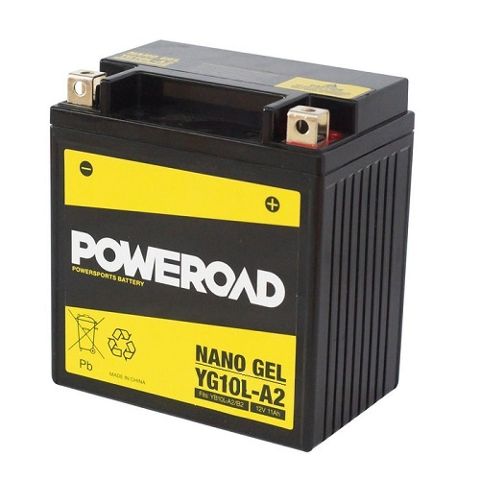 YB10L-A2 Poweroad YG10LA2 12v Motorcycle Battery