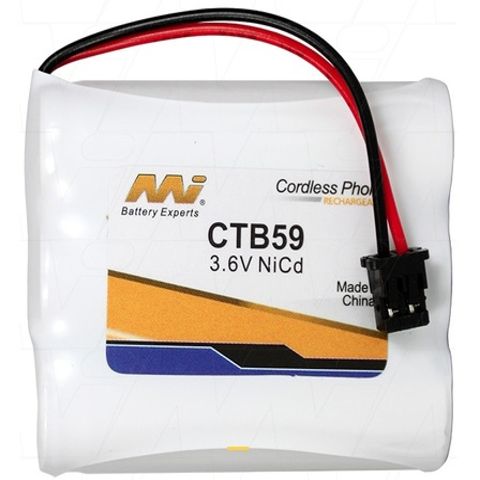 P-P508 Panasonic Cordless Phone Battery Replacement, 3.6V