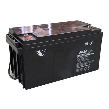 12v 80ah AGM CYCLING Battery V-POWER