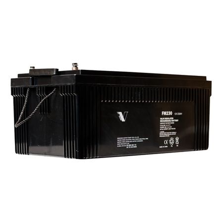 V-POWER 12v 230ah AGM Battery VRLA