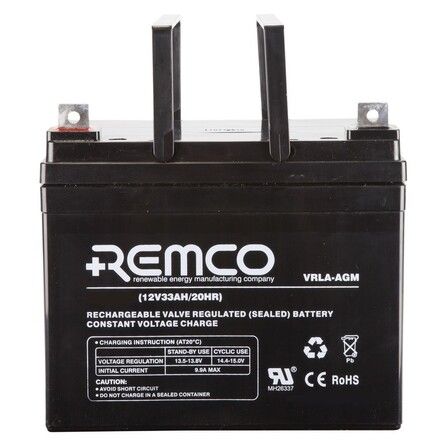 12V 33ah AGM Battery SLA, VRLA, sealed