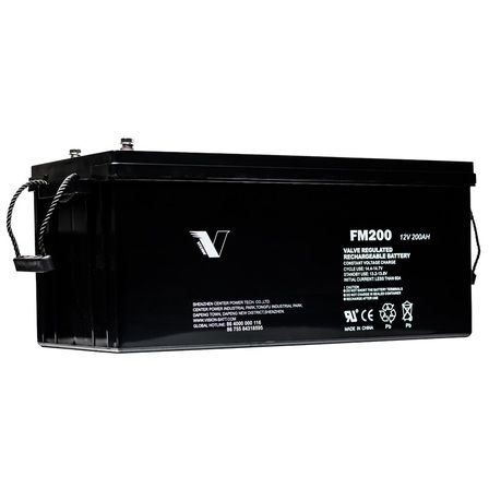 12v 200ah AGM Battery V-POWER