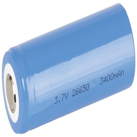 26650 Rechargeable Li-Ion Battery 5000mAh+ 3.7V