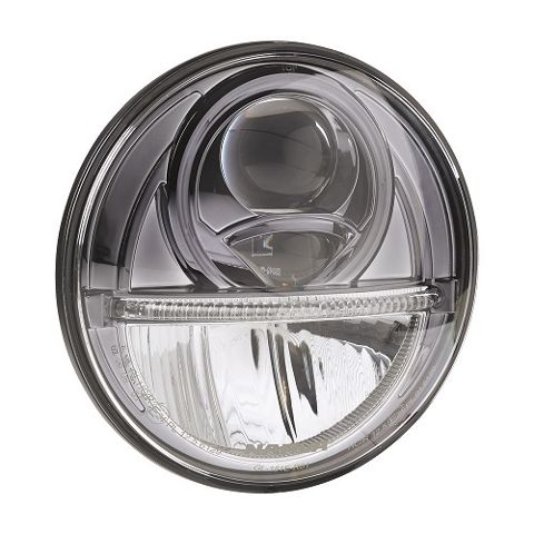 7" HI/LO/DRL LED INSERT 9-33V HEADLAMP -single