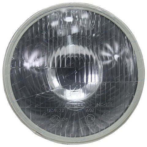 Halogen Headlamp - H4 5 3/4' (146mm) free form lamp -single