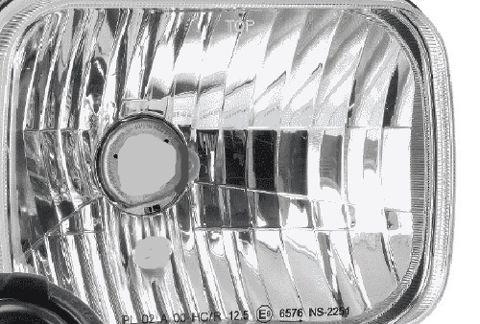 Halogen Headlamp - H4 200 x 142mm free form lamp -single