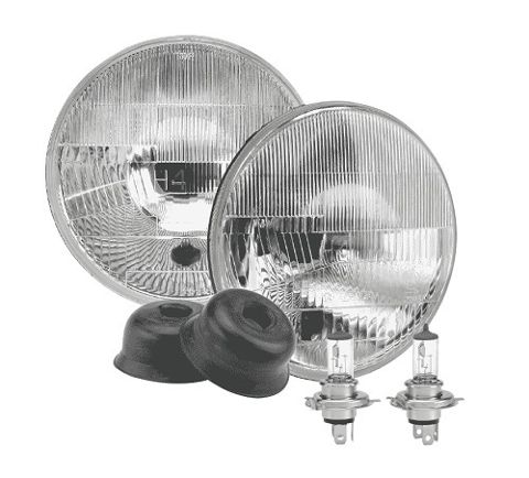 Halogen Headlamp - H4 Conversion Kit -7'' High/Low Beam 100/55W