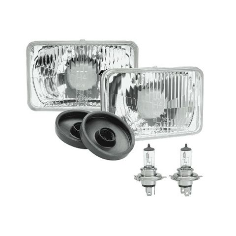 Halogen Headlamp Conversion Kit - 100/55W 165 x 100mm High/Low Beam Free Form