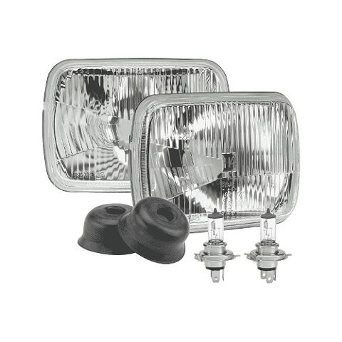 Halogen Headlamp - H4 100/55W Conversion Kit - 200 x 142mm High/Low Beam
