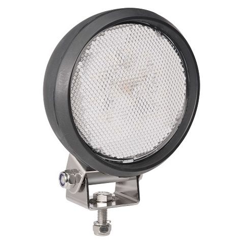 9-33V L.E.D Rubber Body Work Lamp/Reverse Lamp Flood Beam -single