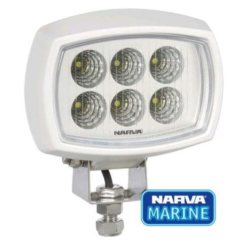 9-64V L.E.D Work Lamp Flood Beam Marine Grade - 2700 lumens -single