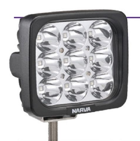 9 X 3W L.E.D BLUE WORKLAMP SPOT -single. Illuminates Agricultural Sprayers