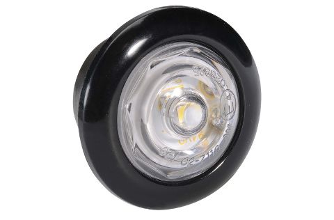 9-33V L.E.D MODEL 2 FRONT END OUTLINE MARKER LAMP WITH BLACK GROMMET