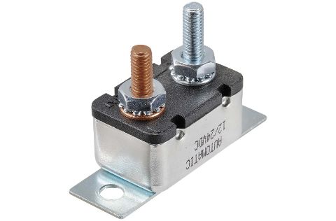30 AMP CIRCUIT BREAKER AUTOMATIC RESET STRAIGHT BRACKET