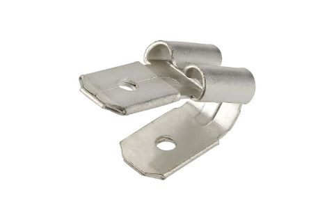 NON INSULATED - 6.3 X 0.8MM 2-WAY MALE-FEMALE BLADE CONNECTOR