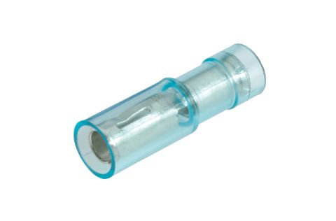 4.0MM FEMALE BULLET TERMINAL OPAQUE BLUE