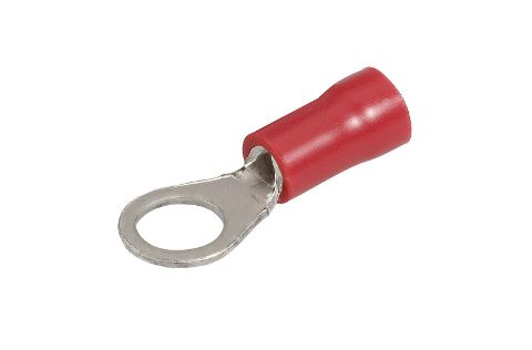 5.0MM RING TERMINAL RED