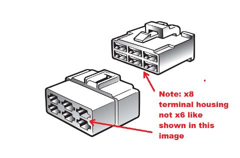 8 WAY QUICK CONNECTOR HOUSING