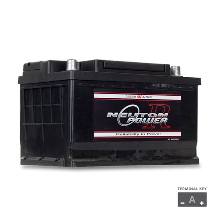 NP REVOLUTION DIN63 Maintenance Free European Automotive Battery 670CCA