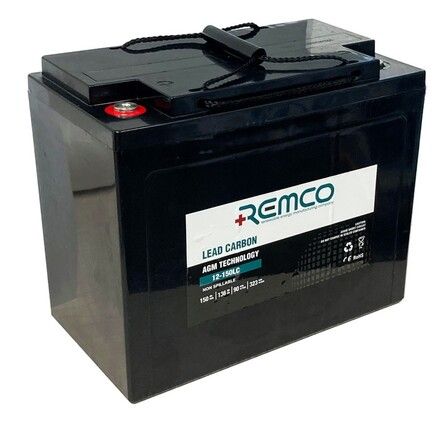 12V 150Ah Lead Carbon AGM Deep Cycle Battery