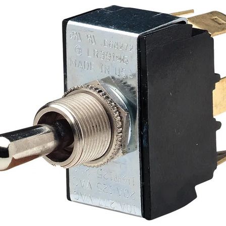 On-On Heavy-Duty Toggle Switch
