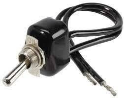 Off-On Sealed Metal Toggle Switch with Off-On Tab