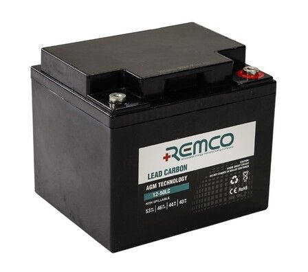 12V 53AH AGM-CARBON CYCLING BATTERY