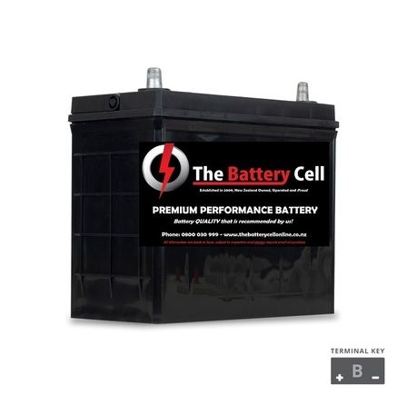 THE BATTERY CELL NS60 Maintenance Free Car Battery 460CCA