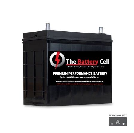 THE BATTERY CELL NS60L Maintenance Free Car Battery 460CCA