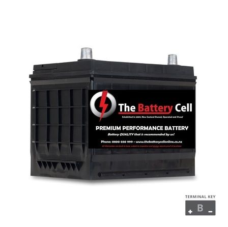 THE BATTERY CELL N50/57MF Maintenance Free Car Battery 630CCA