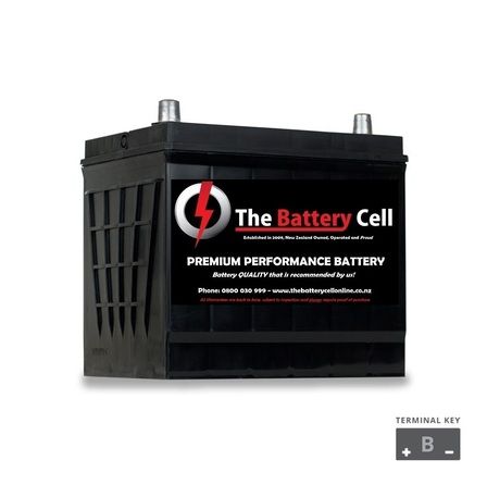 THE BATTERY CELL 55D23R Maintenance Free Car Battery 630CCA