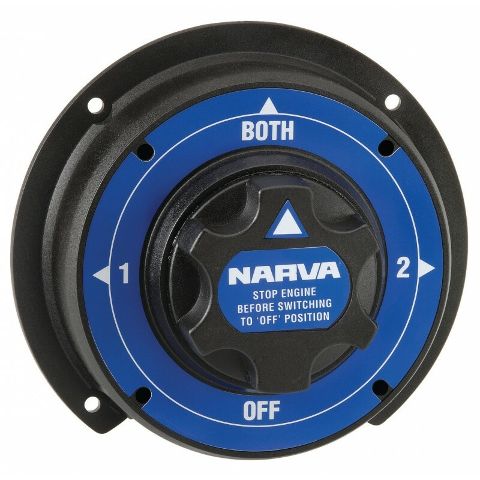 Battery Master Switch Rotary Style with 4 Positions