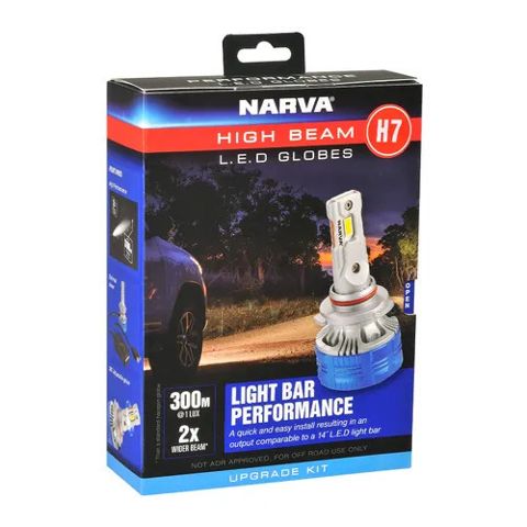 H7 12v 24v Gen III LED Performance Globe Kit -High Beam