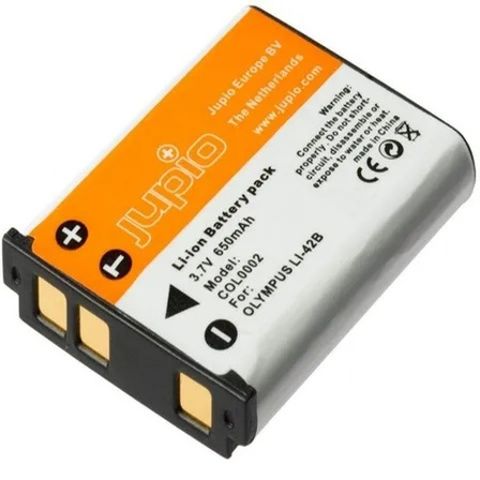 LI-40B, LI-42B CAMERA BATTERY OLYMPUS 3.7V 650MAH