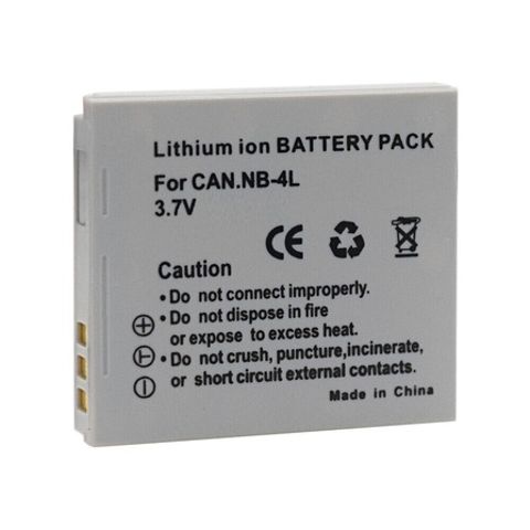 NB-4L CAMERA BATTERY CANON 3.7V