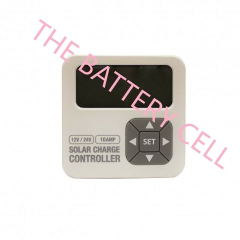 SOLAR CONTROLLER 10AMP 12V-24V (Lithium Compatible)