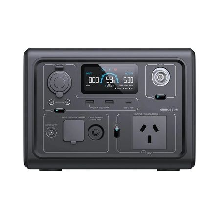 PORTABLE POWER STATION | 600W (1200W SURGE) 268WH