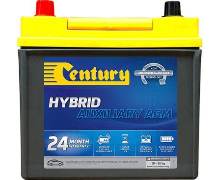 S55D23R MF Century AGM Battery CCA 550