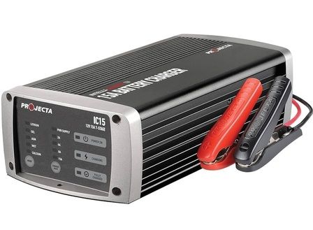 Battery Charger 12V Automatic 15 Amp 7 Stage. AGM, WET, GEL, CALCIUM and LITHIUM